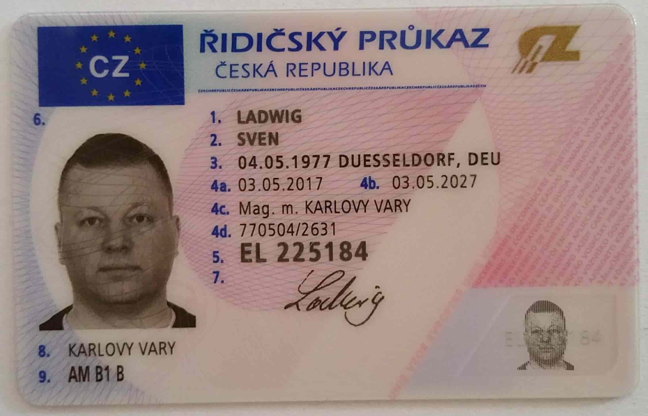 Kaufen Tschechien Führerschein - Fuhrerscheinn