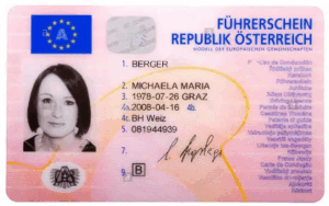 Registrierter & original österreichischer Führerschein kaufen