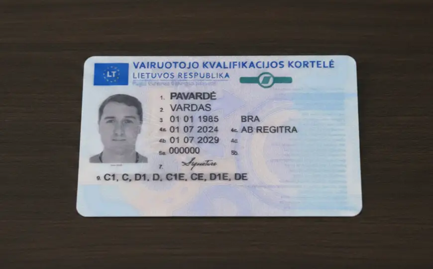 Kaufen Sie einen litauischen Führerschein