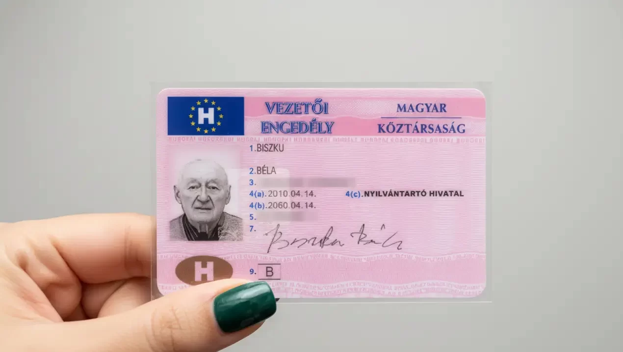 ungarischen Führerschein
